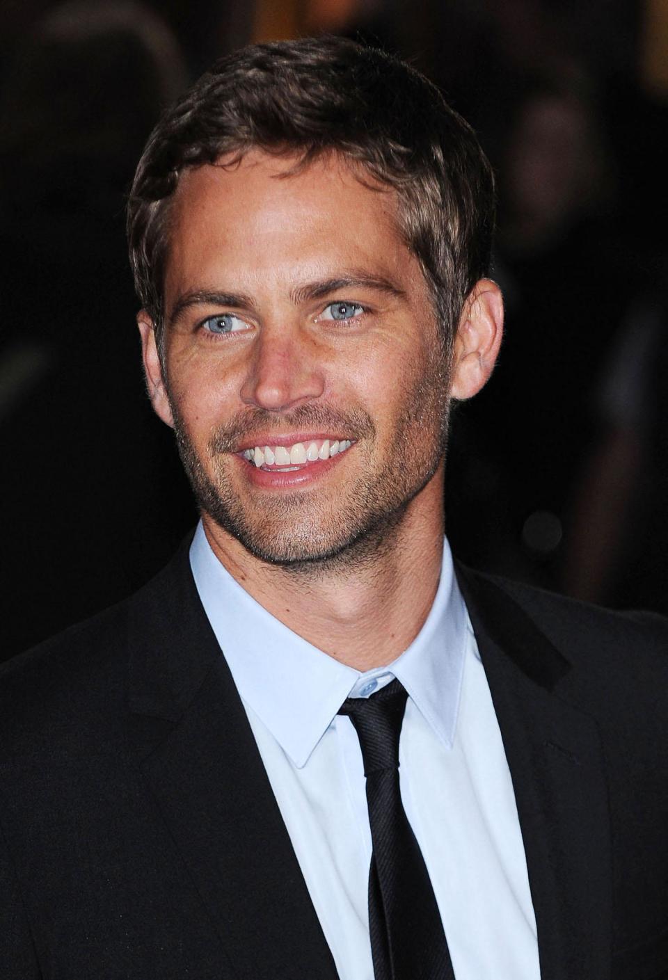 LATE PAUL WALKER AT 2009 UK FILM PREMIERE OF "FAST AND FURIOUS"