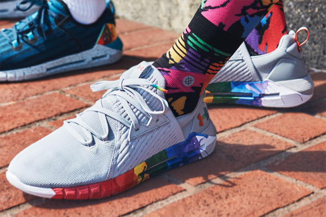 réplica Convención Además Under Armour's Pride Sneaker Is Inspired by an Iconic Moment in Gay Rights  History