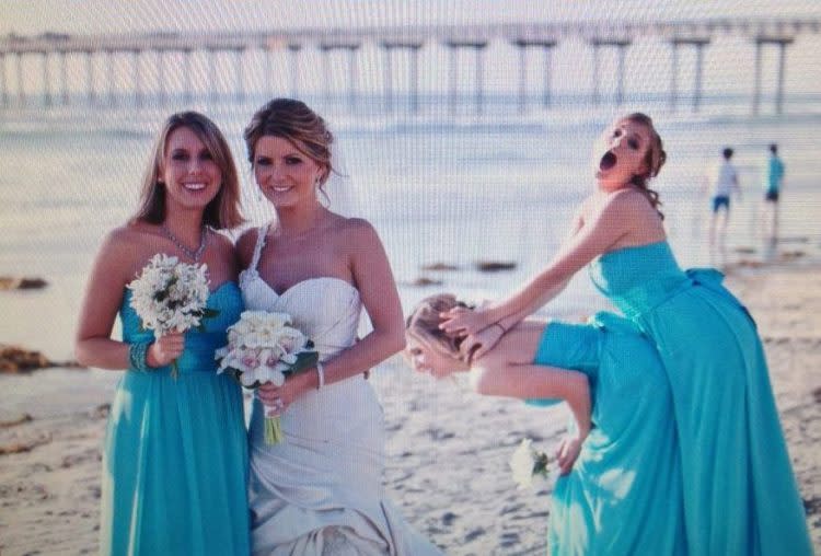 The most outrageous bridesmaids photos ever