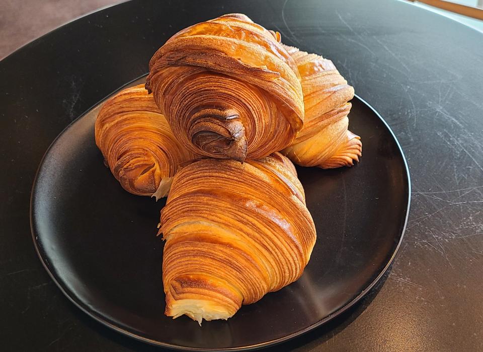 Wolfmoon's croissants are made with French butter and organic flour.