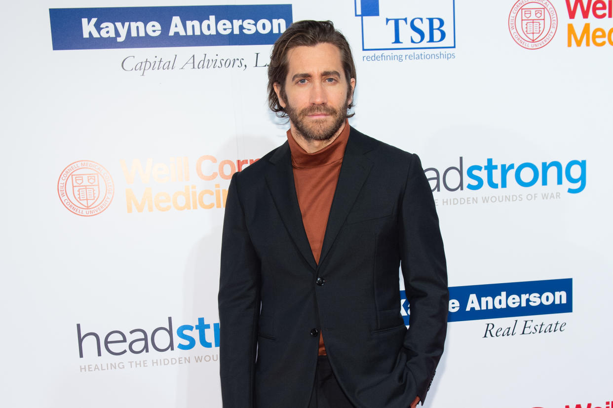 Jake Gyllenhaal is a big fan of 'Bake Off' and Prue Leith. (Photo by Mark Sagliocco/Getty Images for The Headstrong Project)