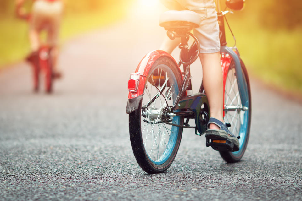 Jeder fällt mal hin, auch beim Fahrradfahren - die Frage ist, wie man darauf reagiert (Symbolbild: Getty Images)