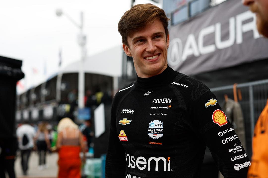 After filling in for an injured David Malukas at Long Beach and Barber, Theo Pourchaire will man Arrow McLaren's No. 6 Chevy for the remaining races on the 2024 IndyCar calendar, outside the Indy 500.