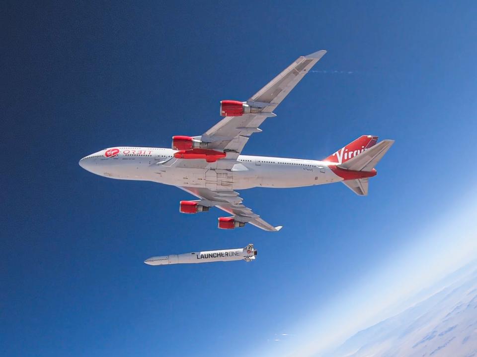 Virgin Orbit Boeing 747