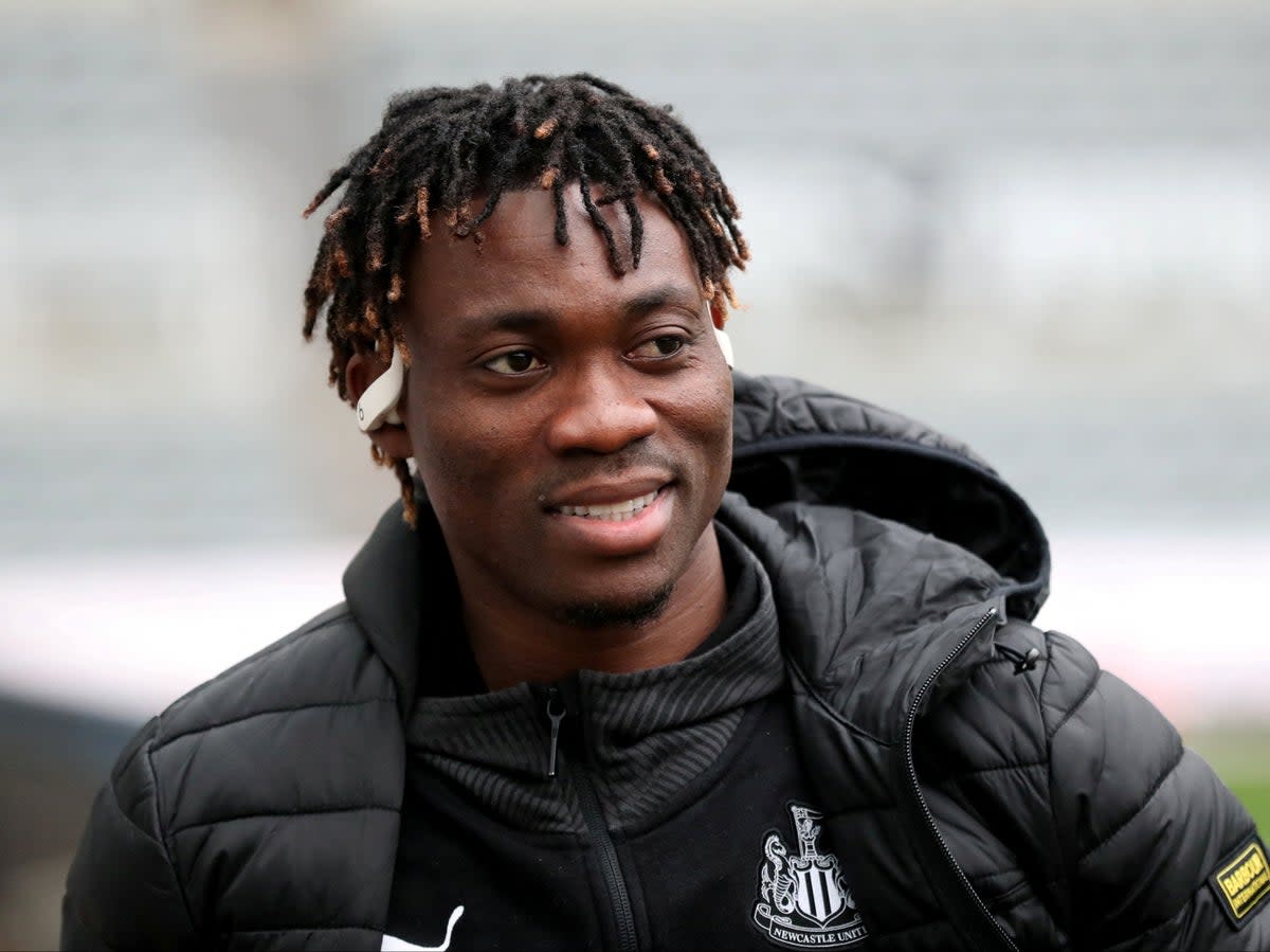 Christian Atsu pictured during his stint with Newcastle United (REUTERS)