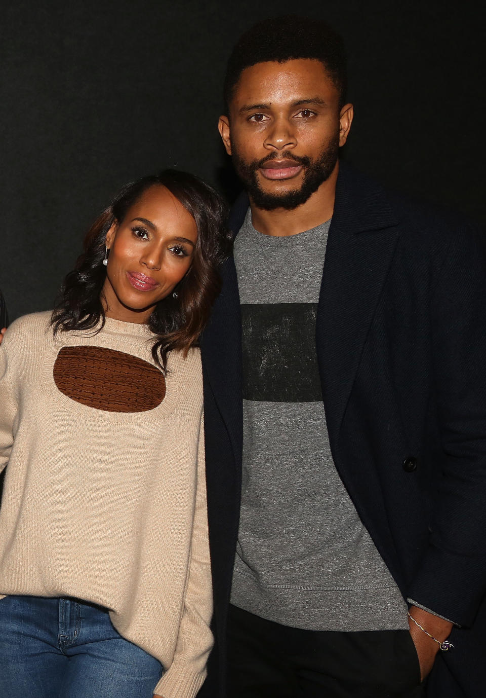 Kerry Washington and Nnamdi Asomugha