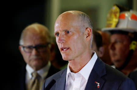Florida Gov. Rick Scott, who is running for U.S. Senate, filed multiple lawsuits Sunday regarding the election. (Photo: Reuters)