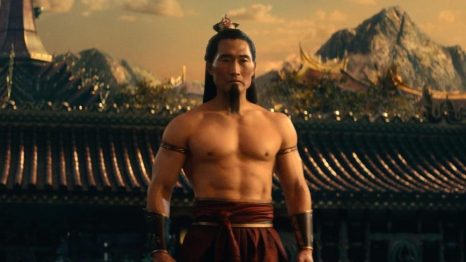 Fire Lord Ozai (Daniel Dae Kim) challenges Prince Zuko to an Agni Kai duel (Netflix)