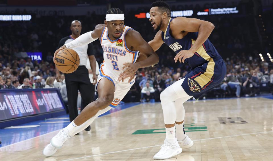 Will the Oklahoma City Thunder beat the New Orleans Pelicans in Game 1 of their NBA Playoffs series? NBA picks, predictions and odds weigh in on Sunday's playoff game.