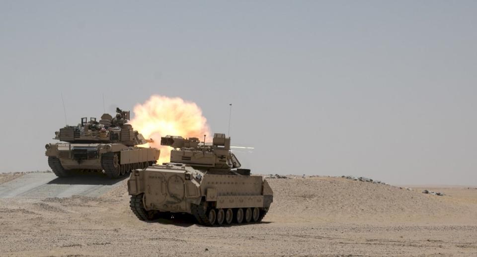 M1A2艾布蘭戰車(M1A2 Abrams) (pixabay圖庫)