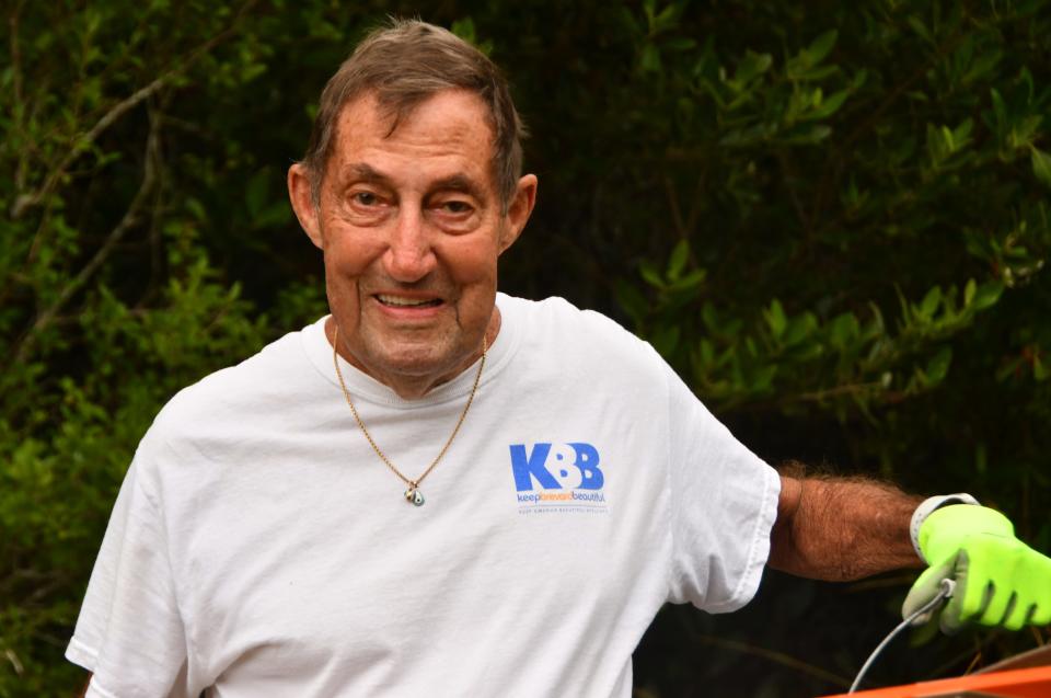 Robbie Robinson, a volunteer with KBB, is up for Citizen of the Year