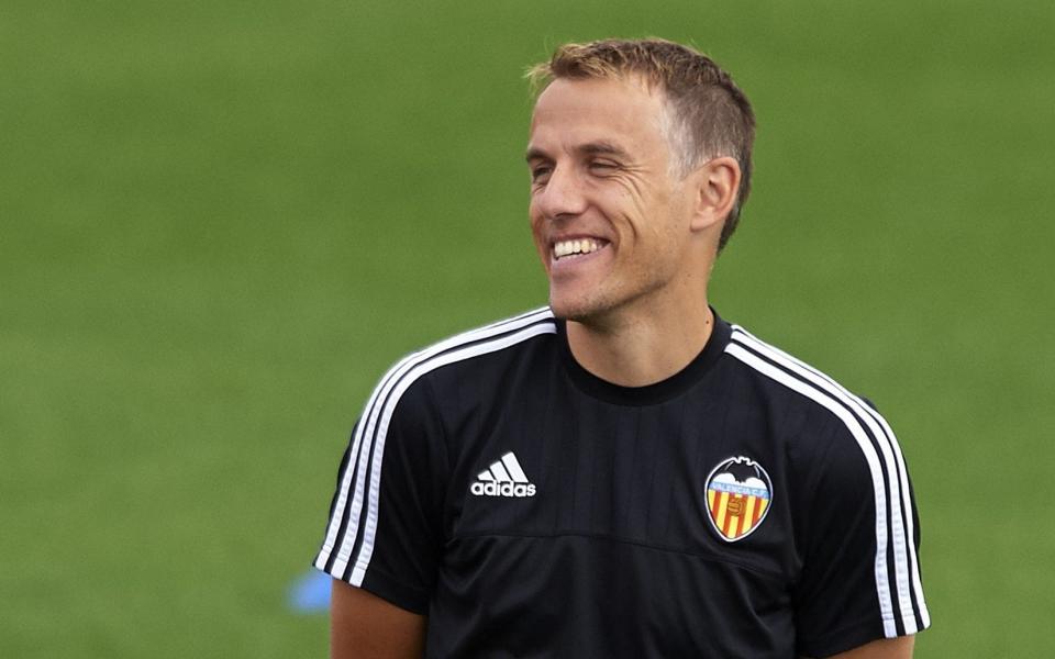 Phil Neville will take the Lionesses to the 2021 European  - Getty Images Sport
