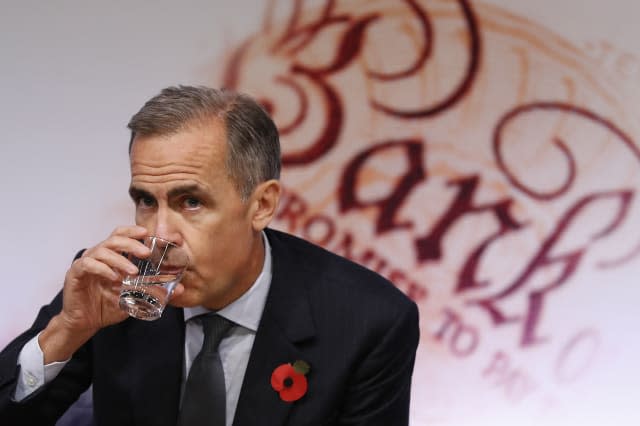 BoE quarterly Inflation Report press conference