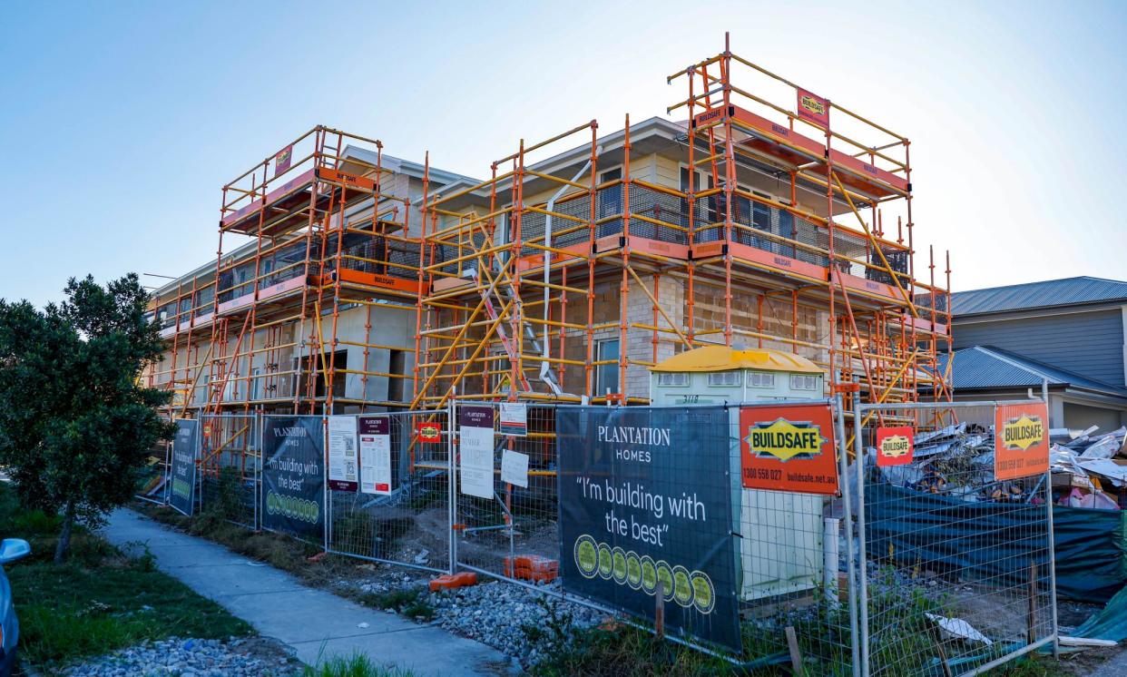 <span>A shortage of new housing is likely to keep pushing prices higher, data company CoreLogic says.</span><span>Photograph: Russell Freeman/AAP</span>