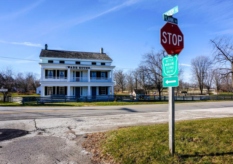 FILE - The Wade House historic site as seen Nov. 30, 2021, in Greenbush.