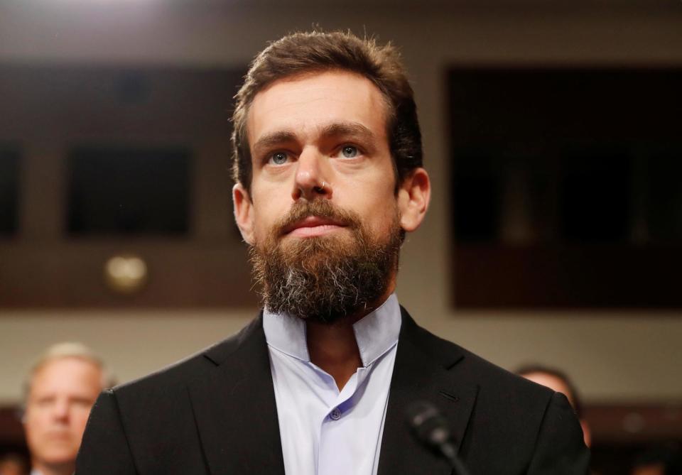 Twitter and Square CEO Jack Dorsey has set out a recruitment call for 3-4 crypto engineers.  | Source:REUTERS/Joshua Roberts