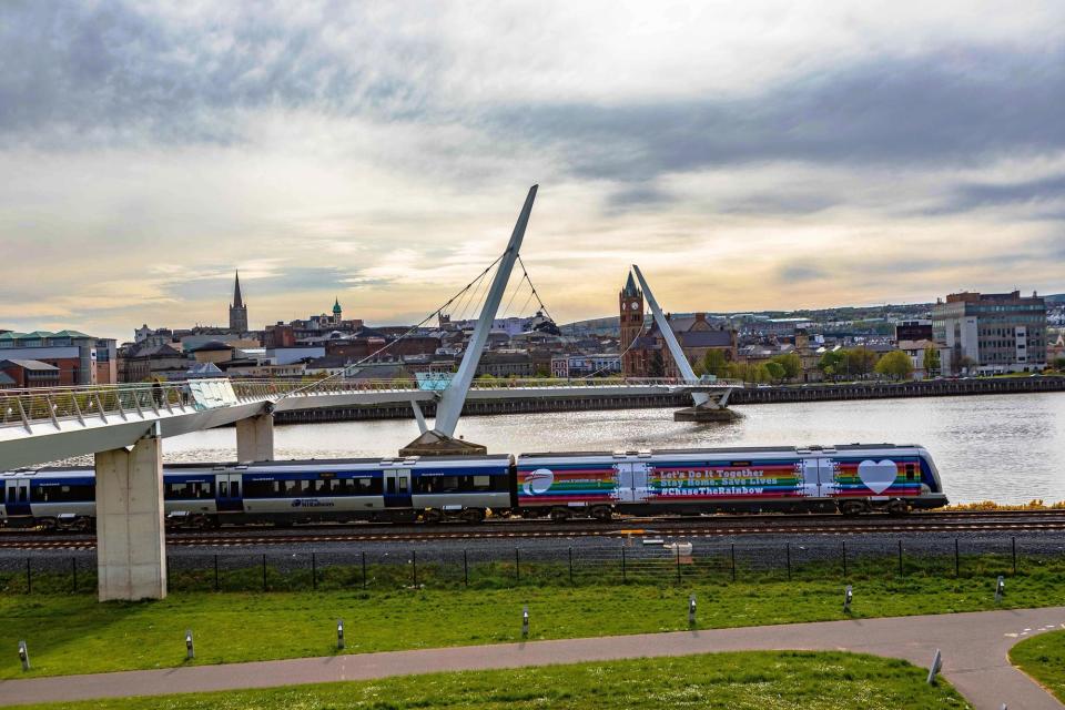 Arup's draft rail review is due to be presented to the Irish cabinet on Tuesday. (Photo: TONY MONAGHAN)
