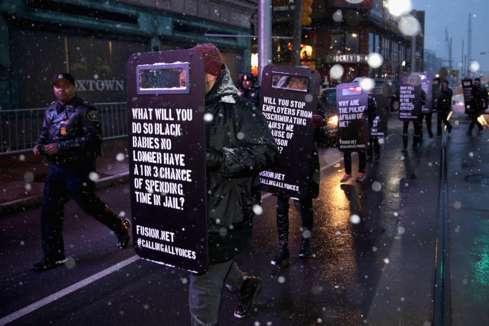 Protest shields