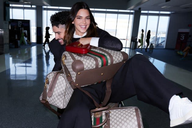 Kendall Jenner and Bad Bunny Make It Official in Gucci Ad Campaign – WWD