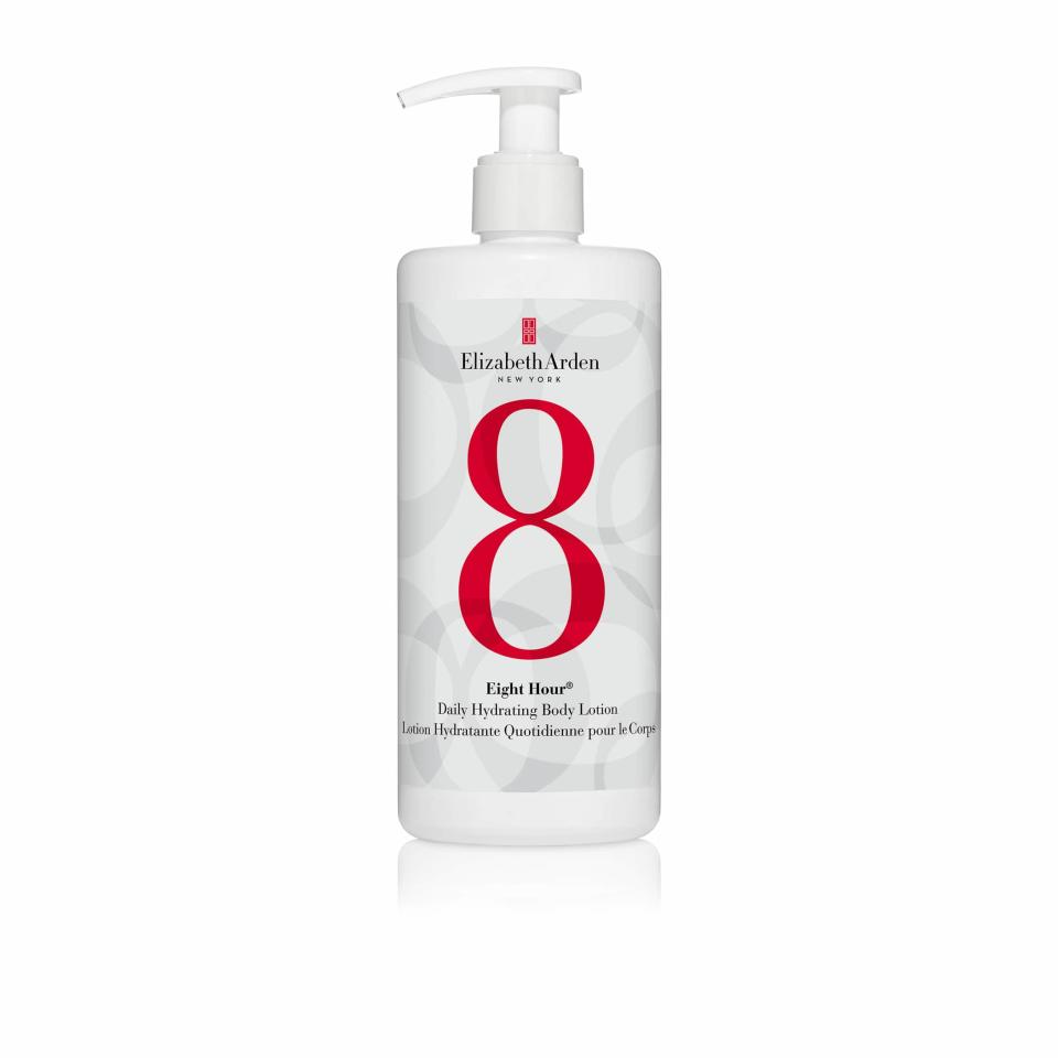 <p><a href="https://go.redirectingat.com?id=74968X1596630&url=https%3A%2F%2Fwww.elizabetharden.com%2Fproducts%2Feight-hour-daily-hydrating-body-lotion&sref=https%3A%2F%2Fwww.townandcountrymag.com%2Fstyle%2Fbeauty-products%2Fg46539932%2Fbeauty-products-launches-makeup-hair-skincare-2024%2F" rel="nofollow noopener" target="_blank" data-ylk="slk:Shop Now;elm:context_link;itc:0;sec:content-canvas" class="link ">Shop Now</a></p><p>Eight Hour® Daily Hydrating Body Lotion</p><p>elizabetharden.com</p><p>$35.00</p>