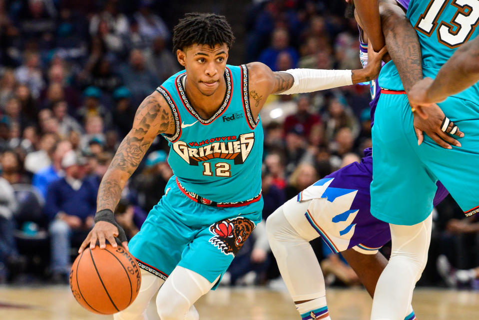 Ja Morant will miss Sunday's game against the Timberwolves and is listed as "week-to-week" with back spasms.