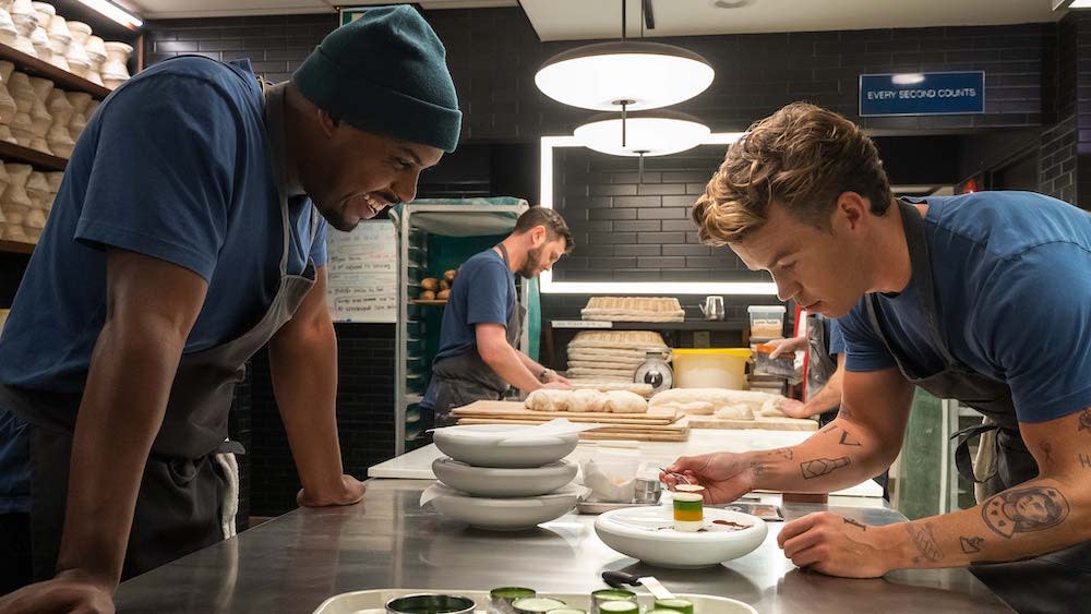 “THE BEAR” — “Honeydew” — Season 2, Episode 4 (Airs Thursday, June 22nd) Pictured: (l-r) Lionel Boyce as Marcus, Will Poulter as Luca. CR: Chuck Hodes/FX.