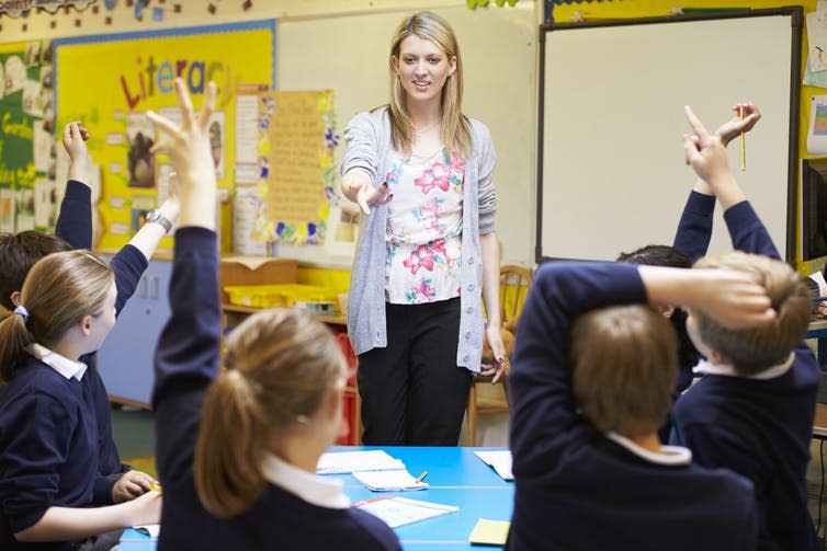 <span class="caption">If England is to be considered world class at primary in maths, the performance of pupils at the bottom must be improved.</span> <span class="attribution"><span class="source">Shutterstock</span></span>