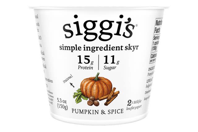 <p>Courtesy of Siggi's</p> Siggi's Pumpkin Spice Skyr