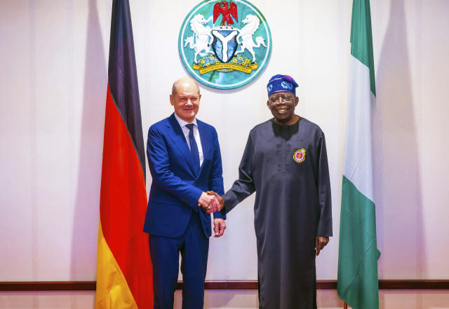 Trade tops the agenda as Germany's Scholz meets Nigerian leader on