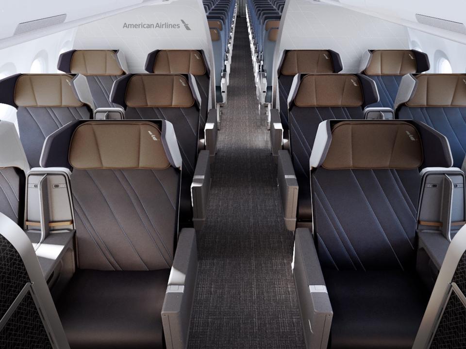 American's new premium economy on its A321XLR.