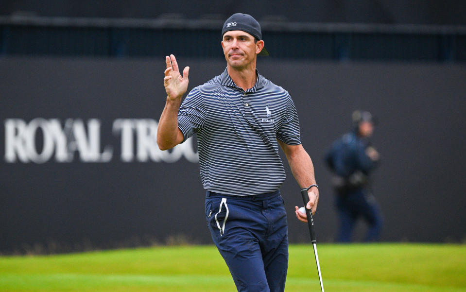 Billy Horschel is searching for his first major championship win on Sunday in Scotland.