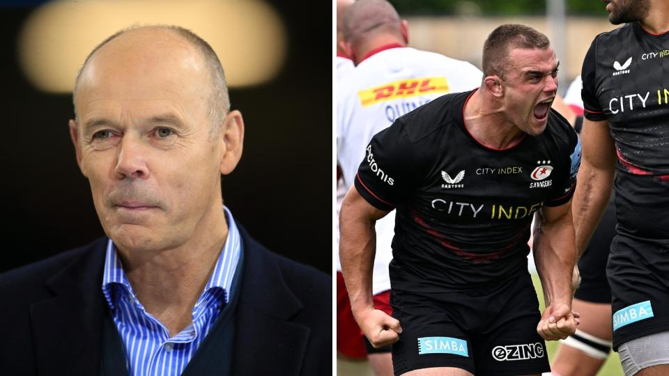 Sir Clive Woodward says that Steve Borthwick's England Six Nations squad 'promises a stark contrast to the Eddie Jones era'. Borthwick named his 36-man group for the upcoming Six Nations, and former head coach Woodward has hailed the new boss for injecting new faces and pace in his England squad. Credit: Alamy