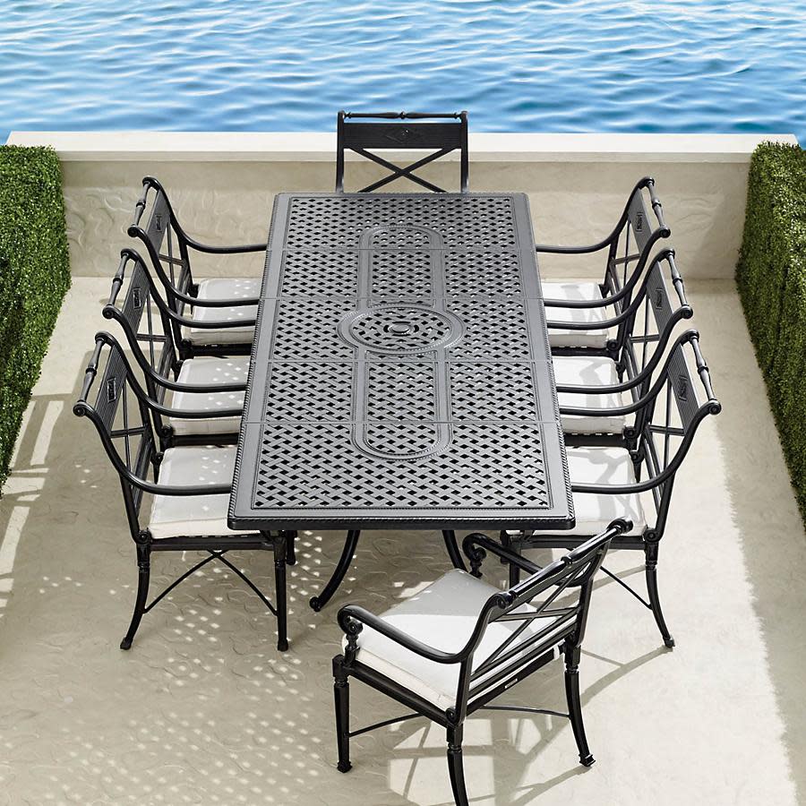 onyx finish dining table, outdoor patio sets