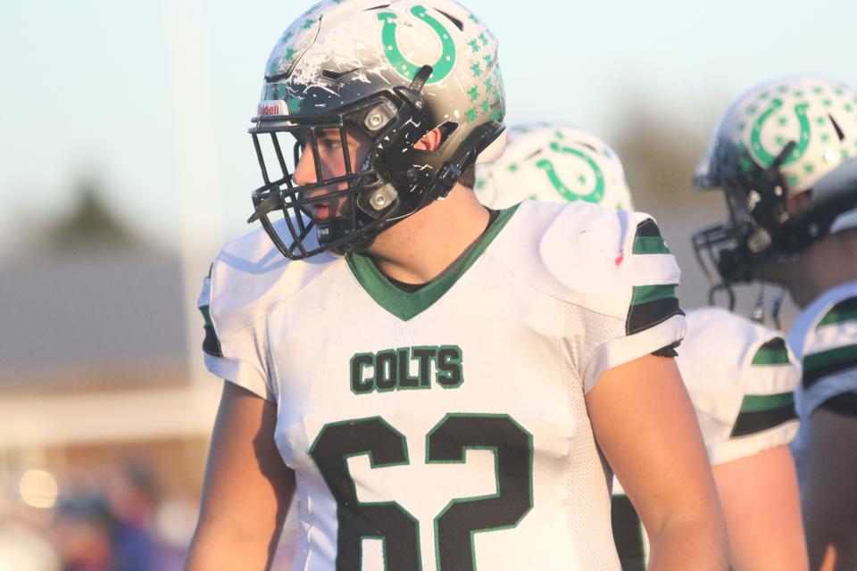 Clear Fork's Kaden Riddle was named first team All-Mansfield News Journal on offense for his 2022 season.