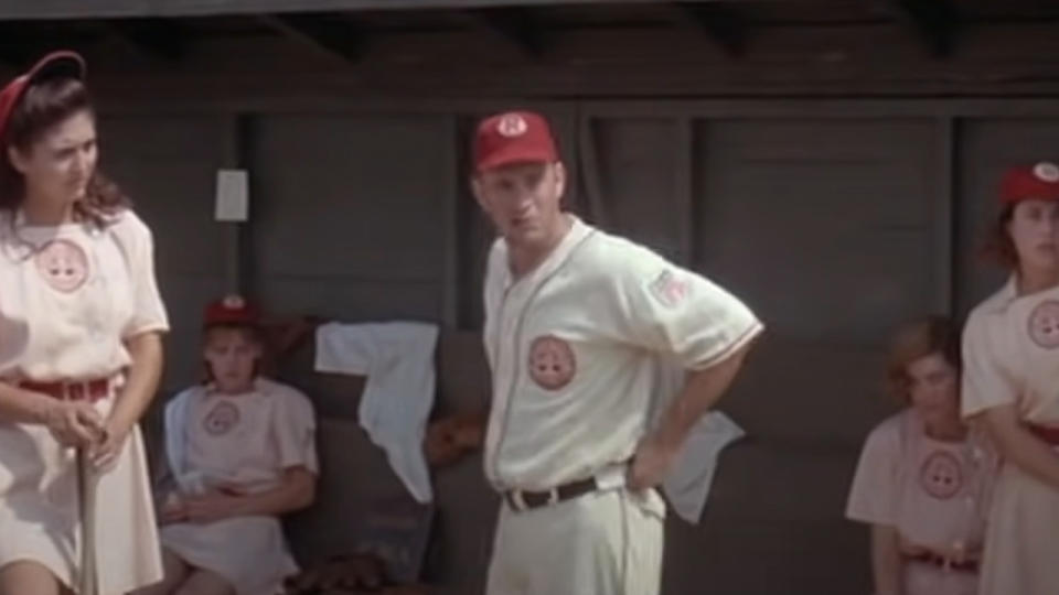 "Lord, I'd Just Like To Thank You For That Waitress In South Bend, You Know Who She Is, She Kept Calling Your Name." - A League Of Their Own