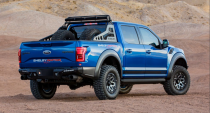 <p>If the regular Raptor just isn't crazy enough for you, Shelby American has a solution: <a href="https://www.roadandtrack.com/new-cars/a12236211/the-shelby-baja-raptor-specs-pictures/" rel="nofollow noopener" target="_blank" data-ylk="slk:The Baja Raptor;elm:context_link;itc:0;sec:content-canvas" class="link ">The Baja Raptor</a>. You get better Fox Racing shocks, 75 more horsepower, and even more off-road equipment for bombing through the desert. Plus a couple of sweet bed-mounted spares. <a href="https://www.ebay.com/itm/2020-Ford-F-150-Shelby-Baja-Raptor-525-HP/133458697829?hash=item1f12c21e65:g:3hcAAOSwLE9fA5n-" rel="nofollow noopener" target="_blank" data-ylk="slk:This one's;elm:context_link;itc:0;sec:content-canvas" class="link ">This one's</a> listed on eBay now, and it can be yours for $122,000.</p>