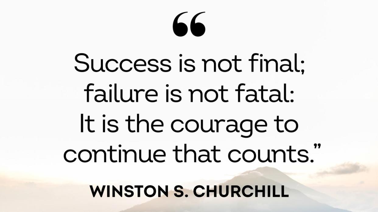 good morning quotes about success by winston churchill