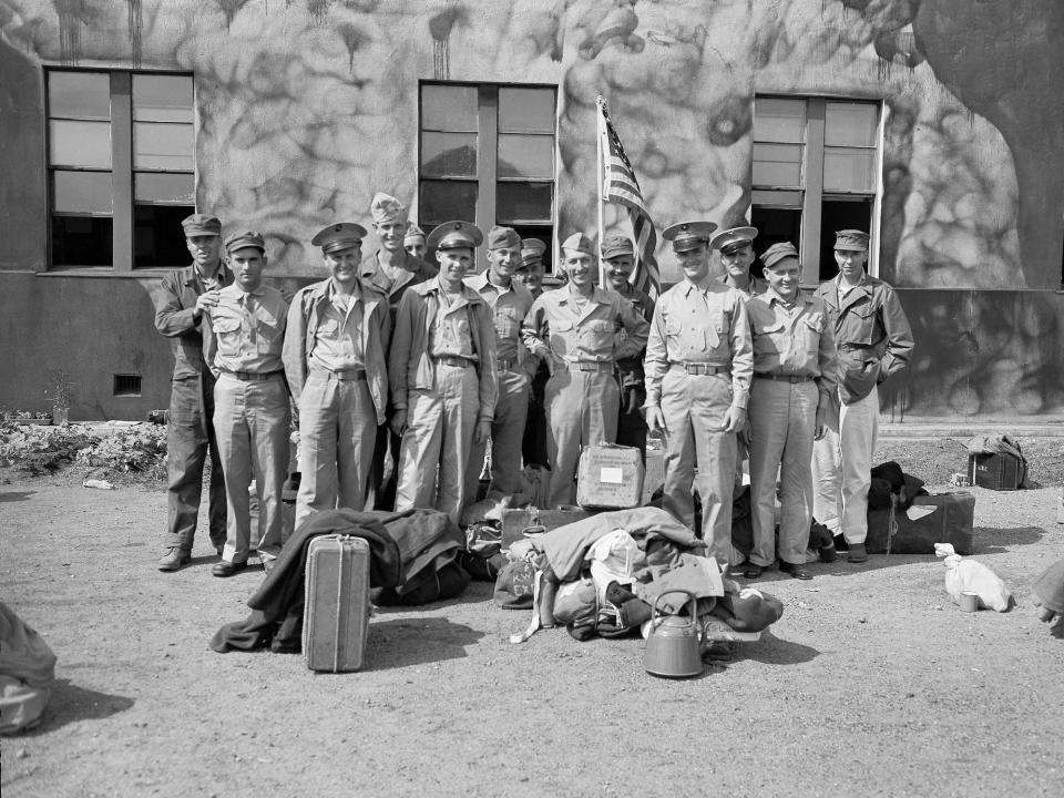 Marines Japan prisoners of war