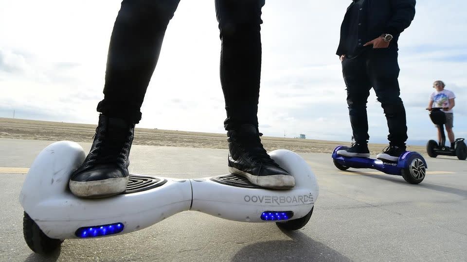 Hoverboards were one of the most popular Christmas presents of 2015. Photo: Yahoo7