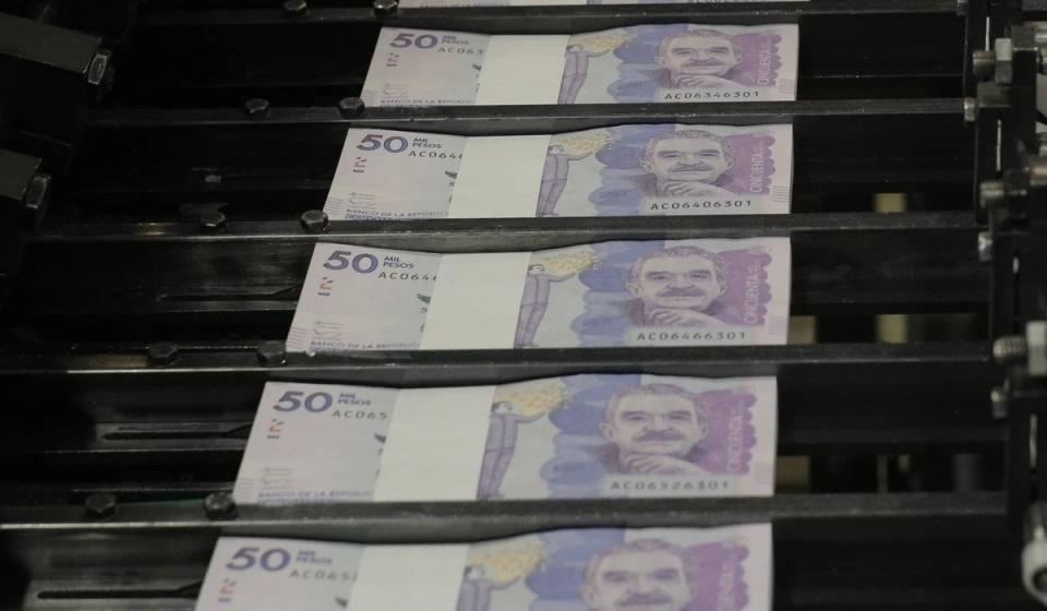 Pesos colombianos . Imagen: cortesía BanRep