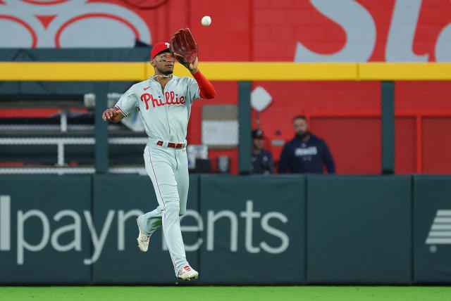 Phillies rookie Johan Rojas, destroyer of defensive metrics, is