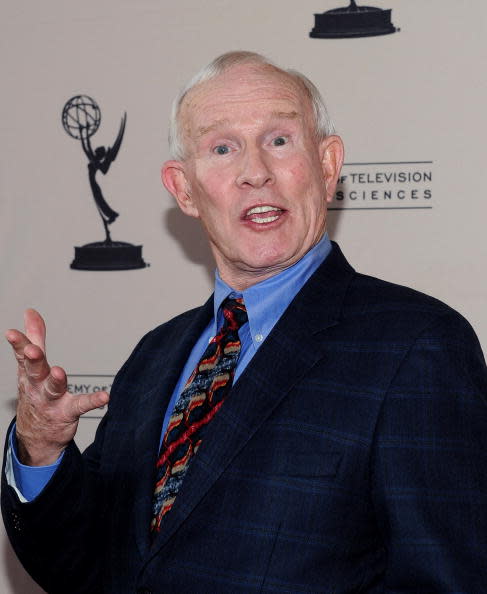 NORTH HOLLYWOOD, CA – JUNE 01: Tommy Smothers arrives at the Academy of Television’s “Bob Newhart Celebrates 50 Years in Show Business” at the Leonard H. Goldenson Theatre on June 1, 2010 in North Hollywood, California. (Photo by Michael Buckner/Getty Images)