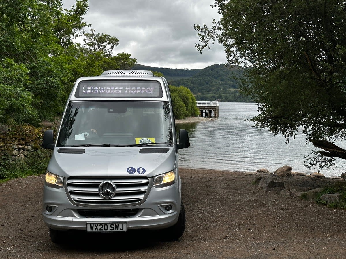 Hop on board the Ullswater bus service aimed squarely at getting tourists out of cars (Michael Firth)