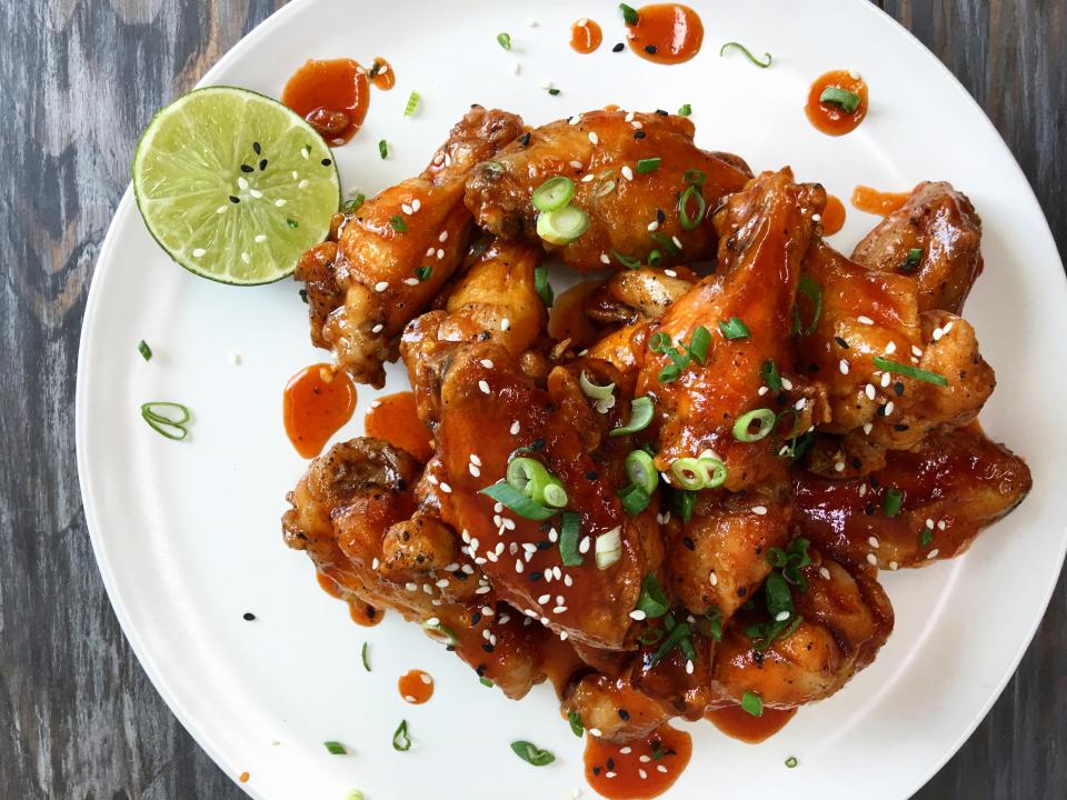 Honey-Sriracha Wings