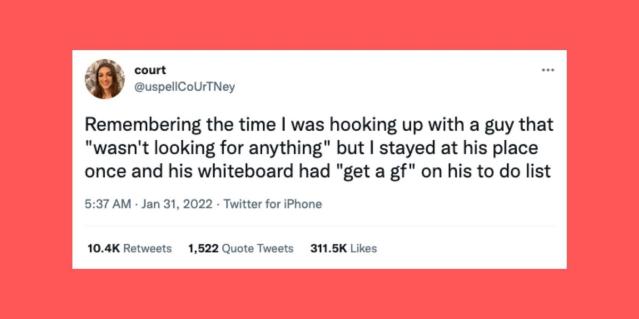 Cringey Tweets About Hookups Gone Wrong