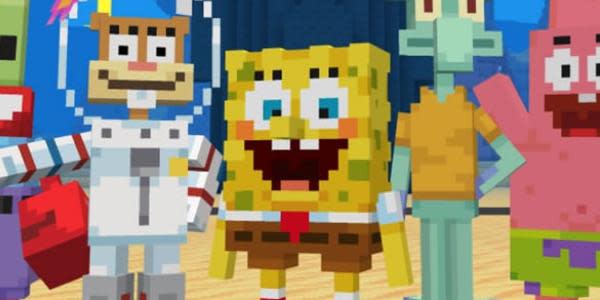 Bob Esponja, Patricio y más personajes de SpongeBob llegarán a Minecraft