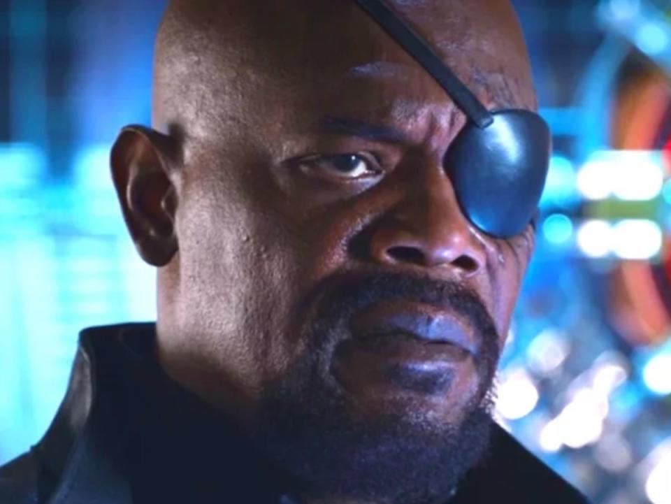 Jackson as Nick Fury (Marvel Studios)