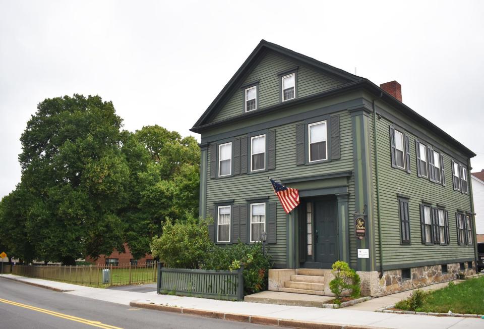 The Lizzie Borden House, at 230 2nd St. in Fall River.