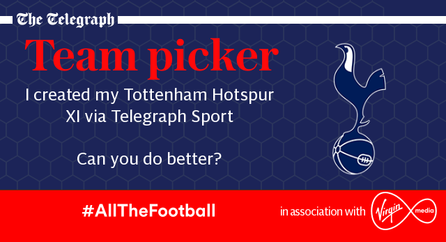 Pick your Tottenham team to face Man Utd