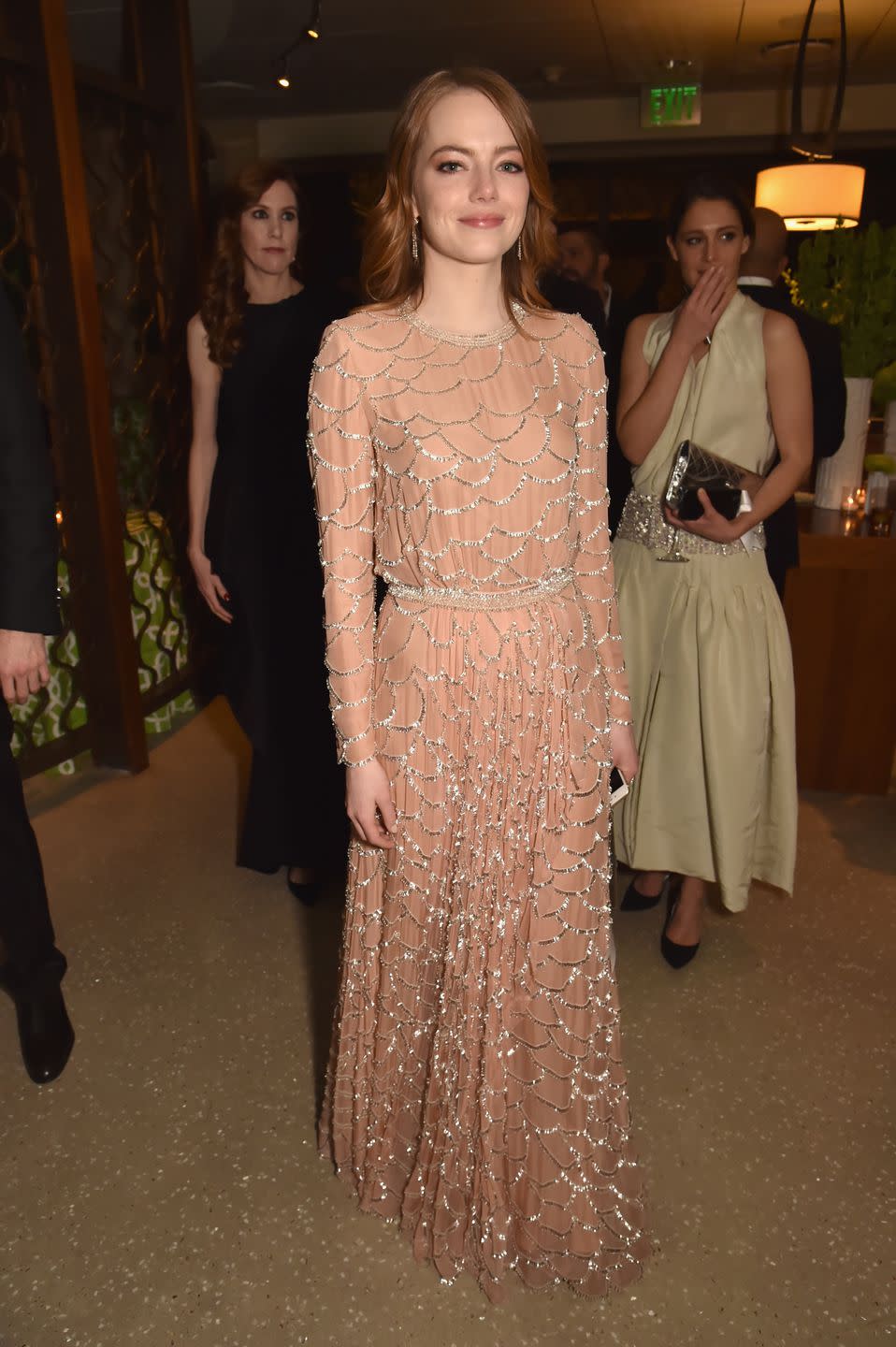 <p>At HBO's 2019 Golden Globe Awards after party.</p>